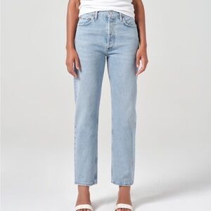 AGOLDE Women’s Light Blue 90s Jean Size 25